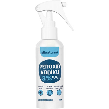 Allnature perossido di idrogeno spray 3% 500 ml