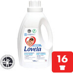 Detergente liquido per bucato Lovela Baby bianco 1,45 l