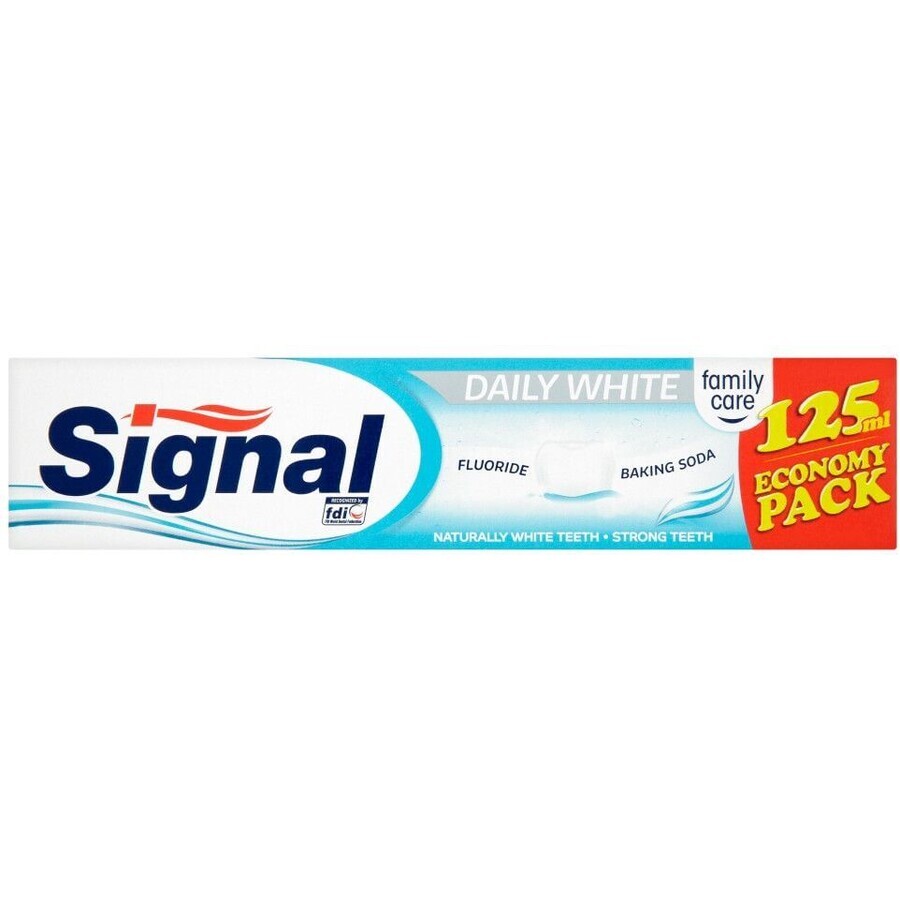 Signal Family Dentifricio bianco quotidiano 125 ml