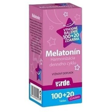 Virde Melatonin 120 Tabletten