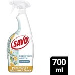 Savo Spray désinfectant et nettoyant à l'orange et à la citronnelle 700 ml