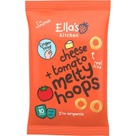 Ella's Kitchen Organic Crunchy cheese and tomato rings 20 g