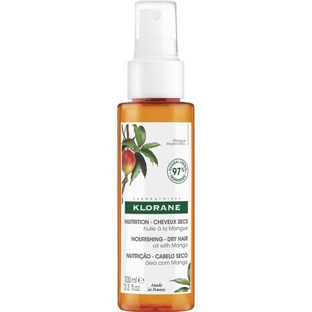 Klorane Aceite de Mango - nutritivo para cabellos secos 100 ml