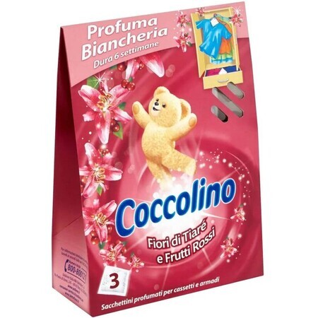 Bustine profumate Coccolino rosa 3 pz.