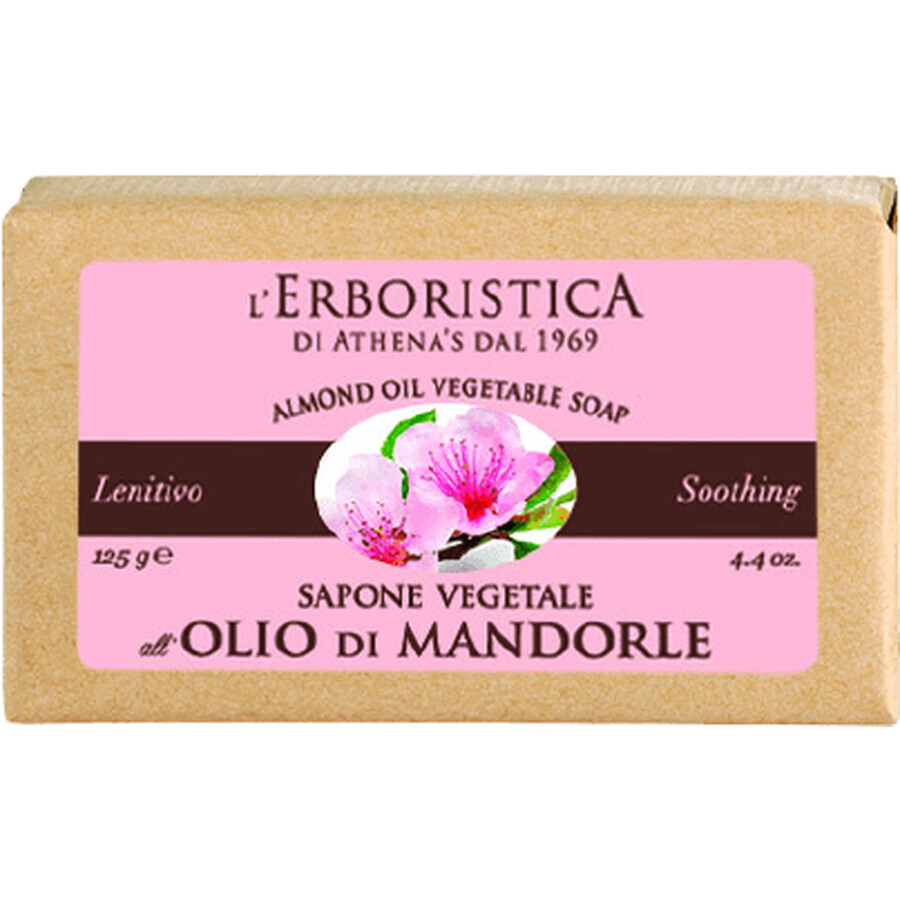 Sapone solido Erboristica con olio di mandorle e glicerina 125 g