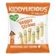 Kiddylicious Palitos de verdura con crema agria y sabor a cebollino 12 g