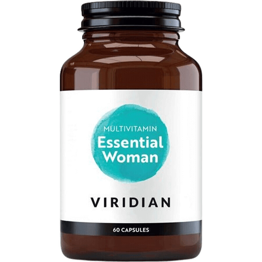 Viridian Multivitamin Essential Woman 60 gélules