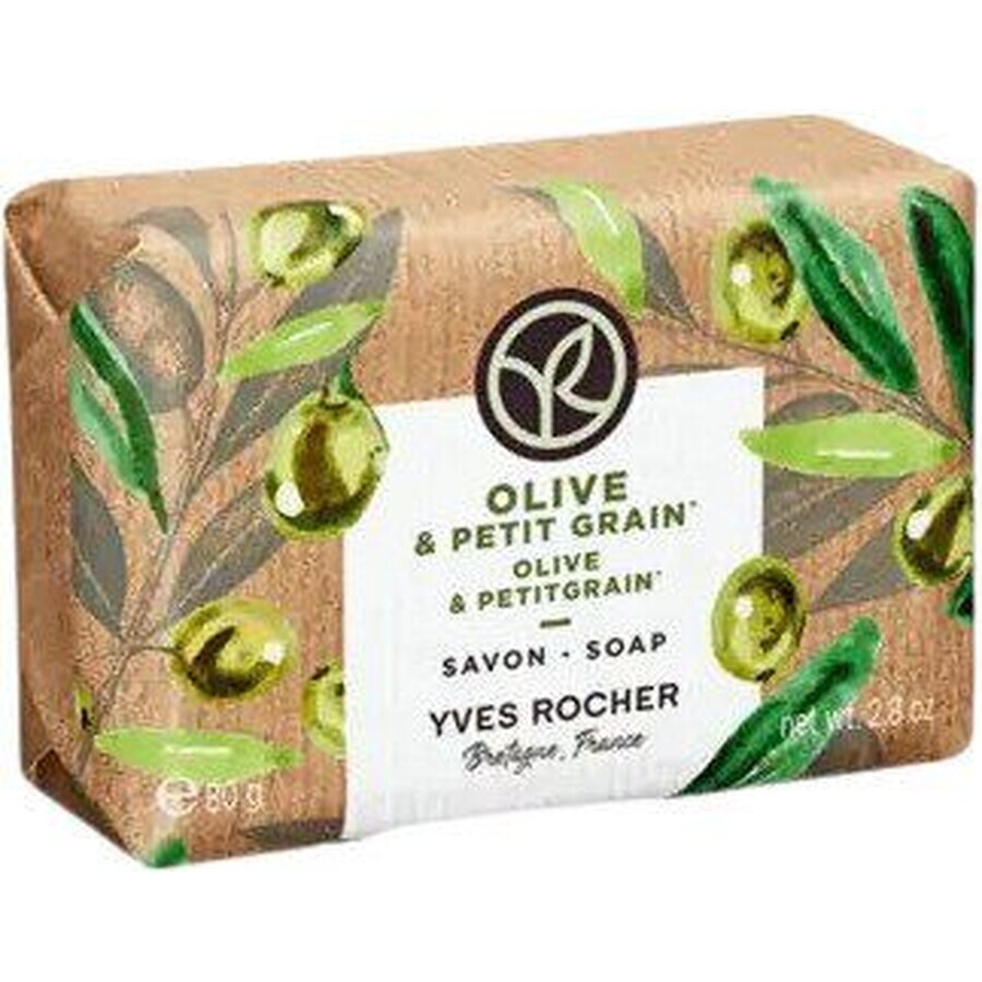 Sapone Yves Rocher all'oliva e petit grain 80 g