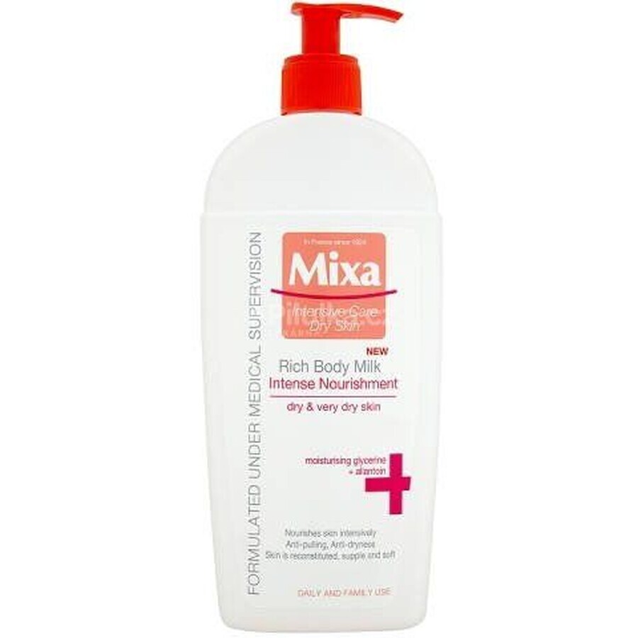 Mixa Intensive Care Droge Huid Rijke Intensief Voedende Body Lotion 400 ml