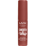 NYX Professional Makeup Smooth Whip Matte Lip Cream 03 Late Foam Matte Liquid Lipstick, 4 ml