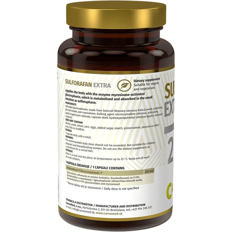 CarnoMed Sulforafano Extra 60 capsule