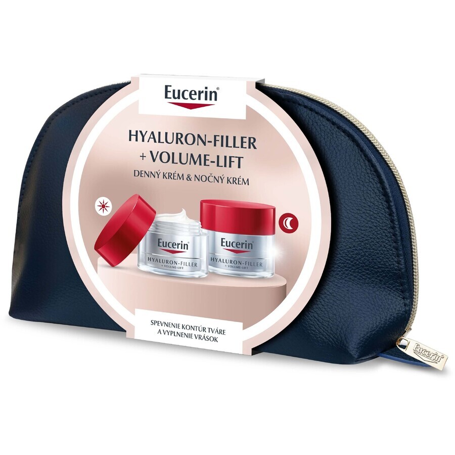 Borsa di Natale Eucerin Hyaluron-Filler + Volume-Lift - crema giorno + crema notte