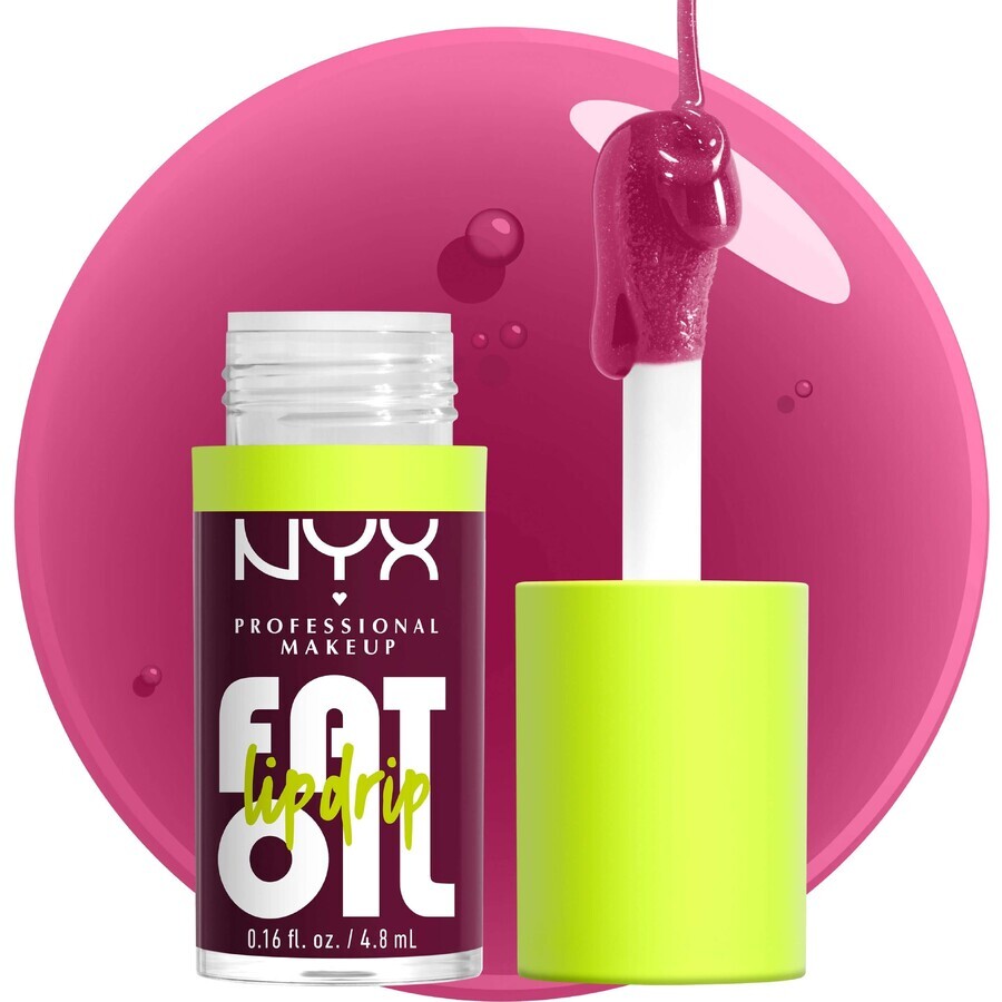 NYX Professional Makeup Fat Oil Lip Drip - 04 That´s Chic 4.8 ml