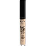 NYX Professional Makeup Can't Stop Won't Stop Concealer - nuanță 06 Vanilie 3,5 ml