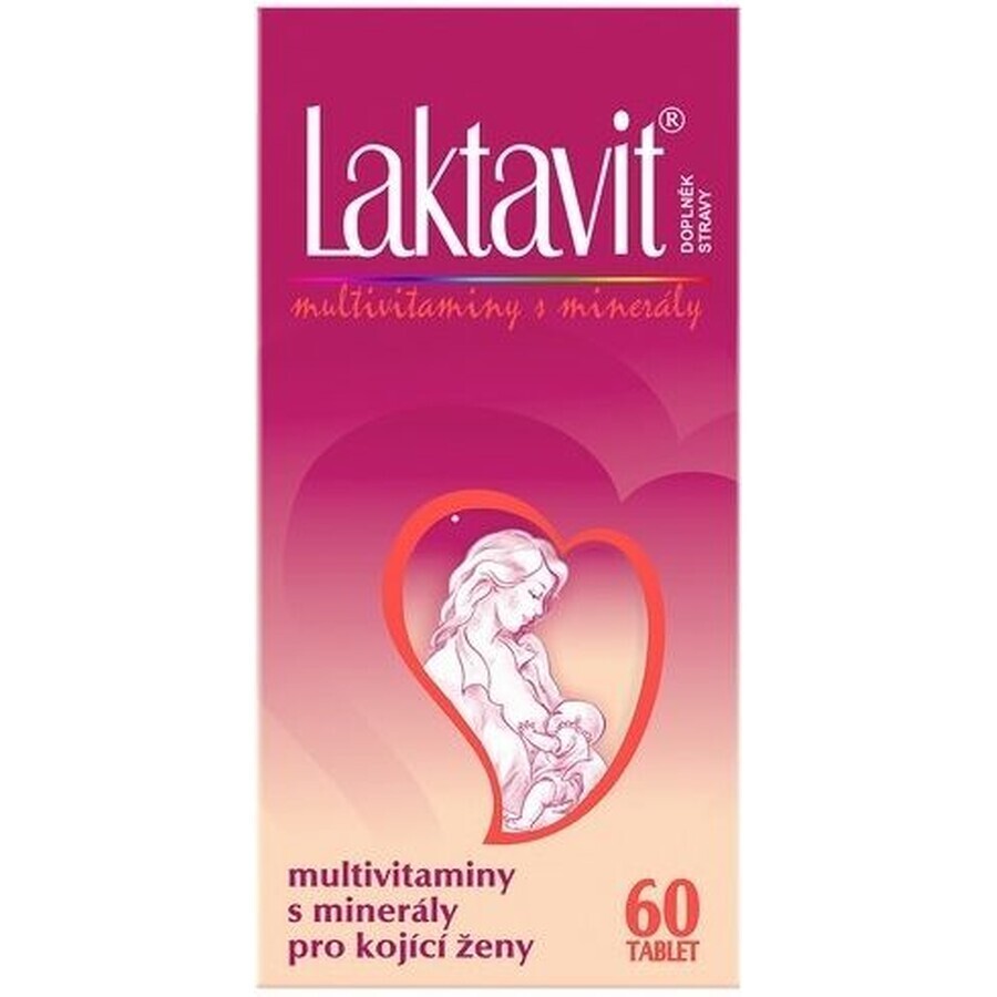 VitaHarmony Laktavit pour les femmes qui allaitent 60 comprimés