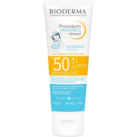 Bioderma Photoderm PEDIATRICS mineral SPF 50+ 50 g