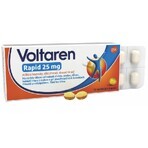 Voltaren Rapid 25mg fast relief of back pain 10 soft capsules