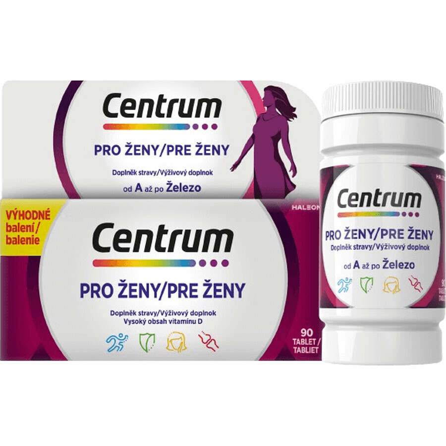 Centrum multivitaminico per donne 90 compresse