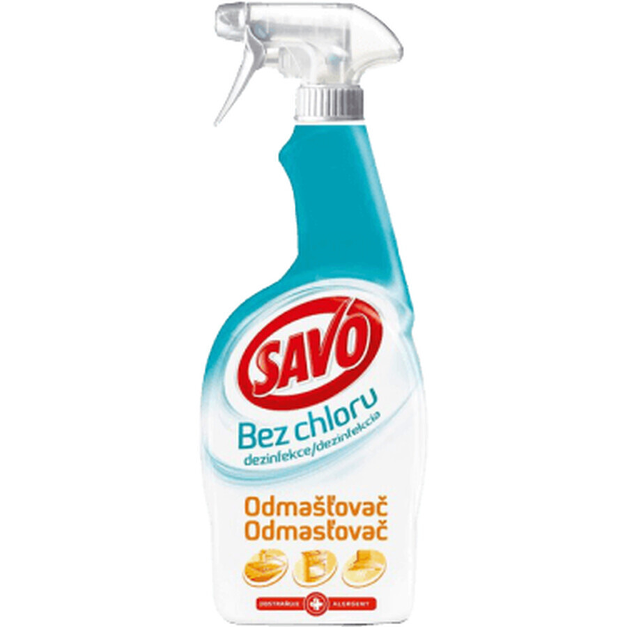 Savo spray sgrassante disinfettante senza cloro 700 ml