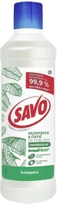 Savo BotaniTech disinfettante e detergente per pavimenti 1 litro