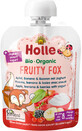 Holle Fruity Fox - purea di frutta biologica per bambini con yogurt. 85 g