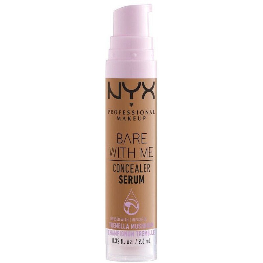 NYX Professional Makeup Bare With Me Serum and Concealer 2in1 - nuanță 09 Deep Golden 9,6 ml