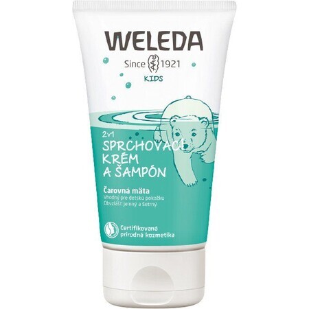 Weleda 2in1 crema doccia e shampoo Menta Incantata 150 ml