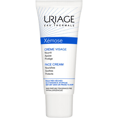 Uriage Xémose Crème Visage Crema facial nutritiva para pieles secas y atópicas 40 ml