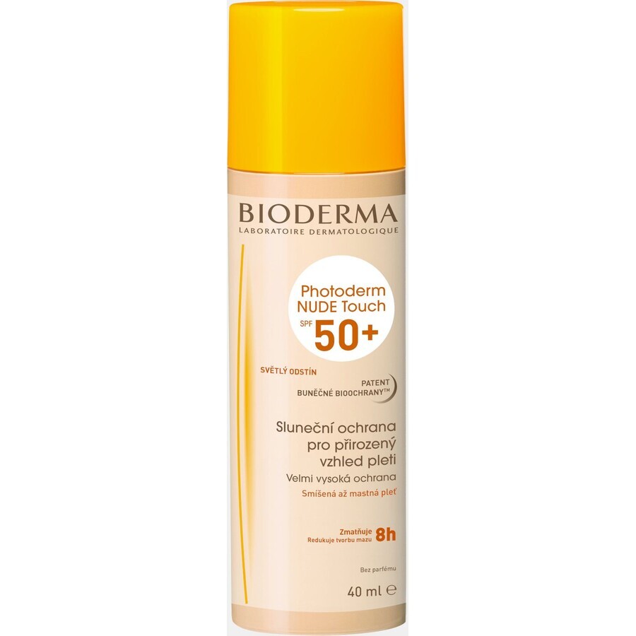 Bioderma Photoderm Photoderm NUDE Touch SPF50 + fluido colorante leggero 40 ml