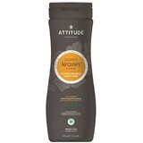 Attitude Men's Shampoo and Body Soap (2in1) Super foglie con effetto detossinante, capelli normali 473 ml