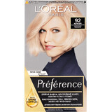 L'Oréal Paris Hair Colour Féria Préférence Shade : 92 Iridescent Blonde