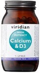 Viridian High Potency Calcium &amp; D3 (calcio con vitamina D3) 90 capsule