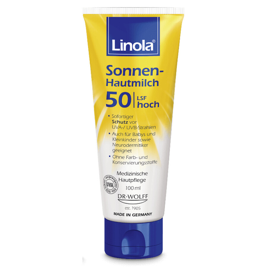 Linola Lozione solare SPF50 100 ml