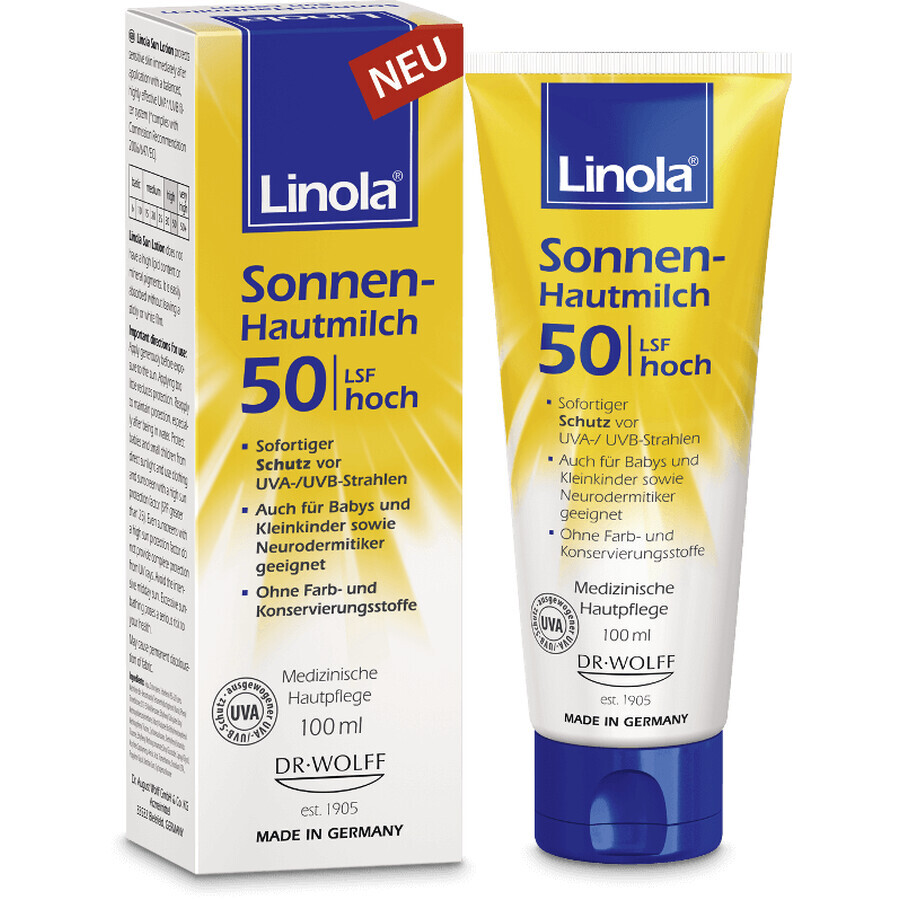 Linola Lozione solare SPF50 100 ml