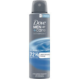 Dove Men+Care Antitranspirante Advanced Clean Comfort Spray 150 ml