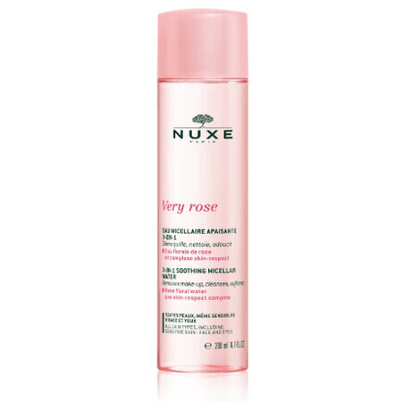 Nuxe Very rose Acqua detergente 3 in 1 200 ml