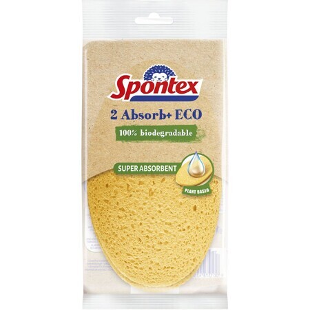 Spontex Absorb+ ECO Schwamm 2 Stück