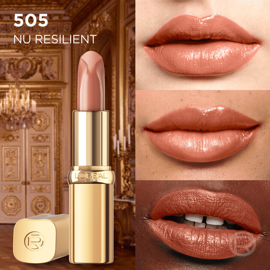 L'Oréal Paris Colour Riche Free the Nudes rouge à lèvres 505 nu nu resilient 4.7 g