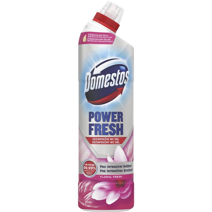 Domestos Power gel fresco floreale 700 ml