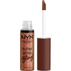 NYX Professional Makeup Butter Butter Lip Gloss Lipgloss bling 08 HU$TLA