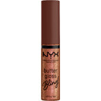 NYX Professional Makeup Butter Butter Lip Gloss Lipgloss bling 08 HU$TLA