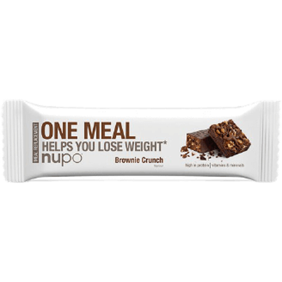 Nupo One Meal Reep - Krokante Brownie 60 g