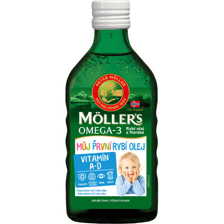 Mollers Möller's Omega 3 My First Fish Oil 250 ml