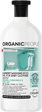 Organic People Gel per il bucato dei bambini, camomilla e noce di sapone 1000 ml