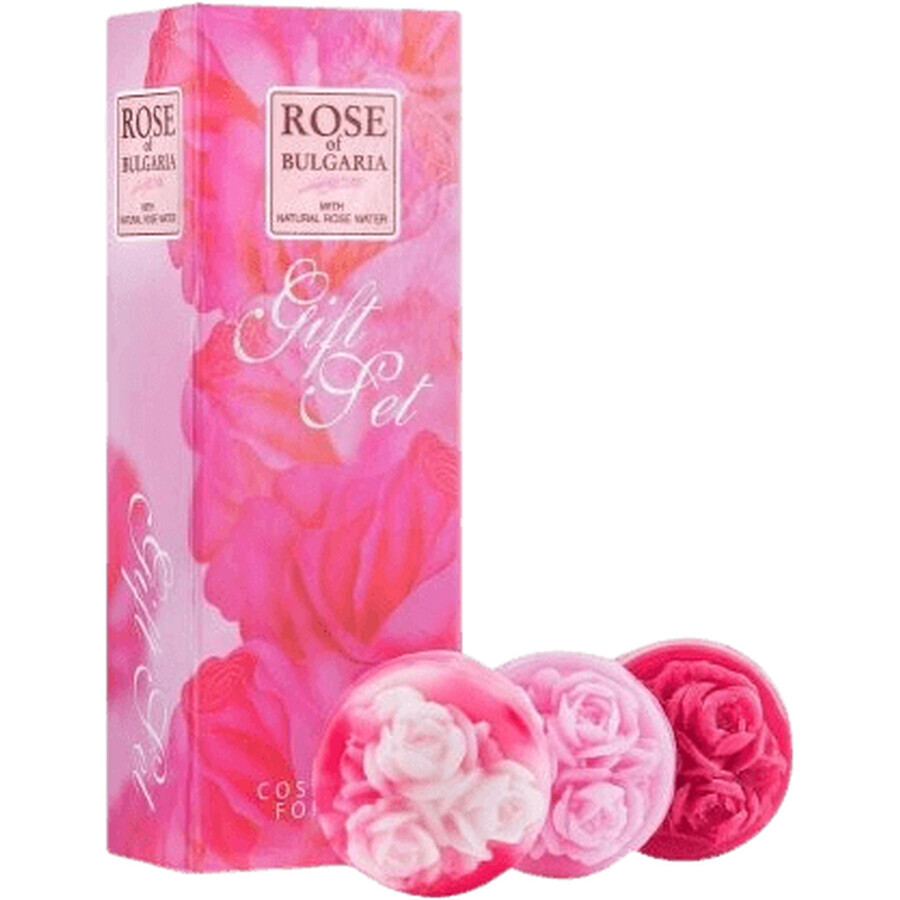 Set regalo Biofresh Rose of Bulgaria - 3 saponi fatti a mano