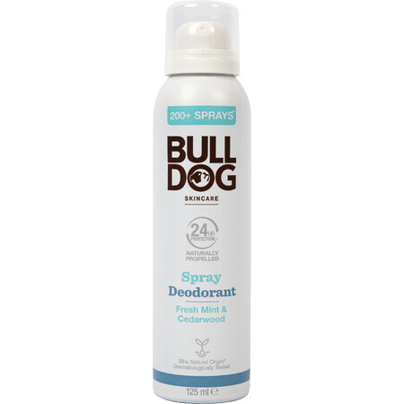 Bulldog Fresh Mint & Cedarwood Déodorant Spray 125 ml