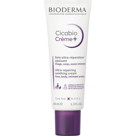 Bioderma Cicabio Cream+ verzachtende en regenererende crème 40 ml