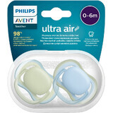 Philips Avent Ultra Air Pañal Neutro 0-6m Niño Azul 2 piezas