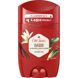 Old Spice Oasis Solid Deodorant for men, 48h freshness with a smoky vanilla scent 50 ml