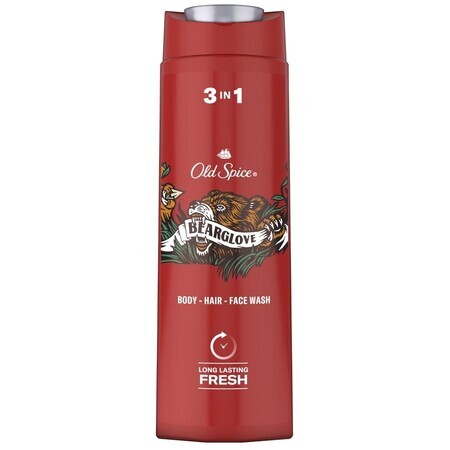 Old Spice Bearglove Gel de duș și șampon pentru bărbați 400 ml